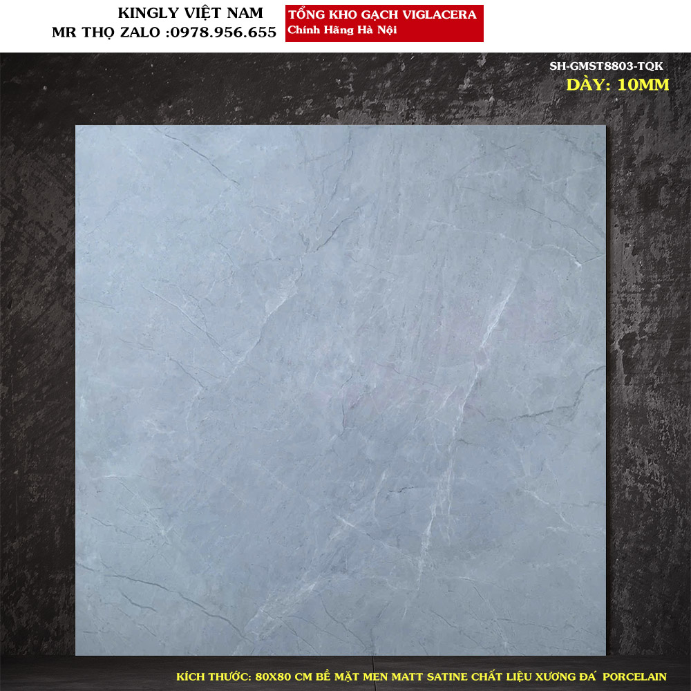 Gạch lát nền Viglacera 80x80 SH-GMST8803 Loại 1